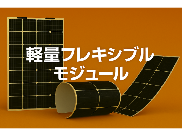 ★事業用 軽量フレキシブル太陽光モジュール ― 提案先を広げる、新しい太陽光商材 ―のキャッチ画像