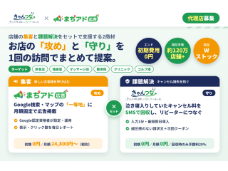 「まちアド広告」定額googleマップ広告　「きゃんつな」キャンセル料金請求支援ツール 1