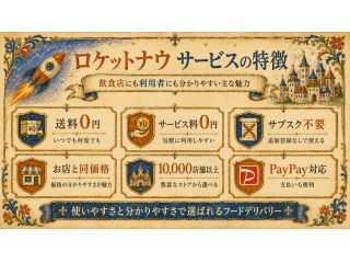 「Rocket now(ロケットナウ)」開拓代理店募集 5