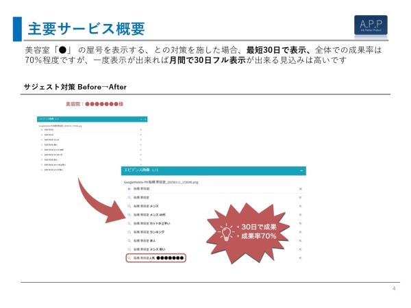 インターネット検索集客「サジェスト対策」パートナー募集のキャッチ画像（3）