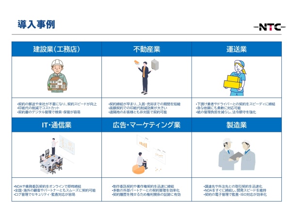 電子契約サービス「NTC電子契約」紹介パートナー募集のキャッチ画像（4）