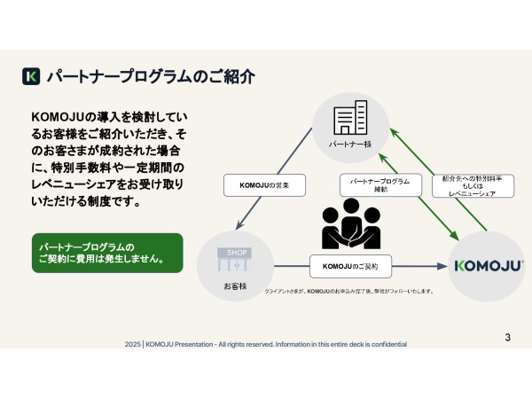 【オンライン決済（ノーコード）】KOMOJU リンク決済の販売パートナー募集のキャッチ画像（2）