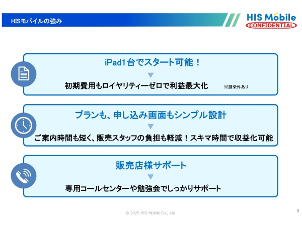 HISモバイル|格安SIM・通信サービスの販売代理店・取次店募集のキャッチ画像(3)