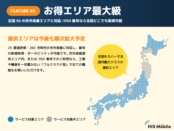 HISモバイル｜クラウドPBX「Bizfone」販売パートナー募集のキャッチ画像（4）