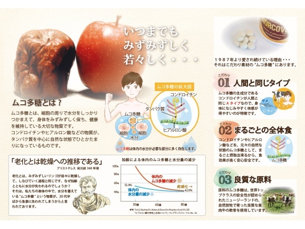 ムコ多糖タンパク含有食品（健康食品）のキャッチ画像（3）